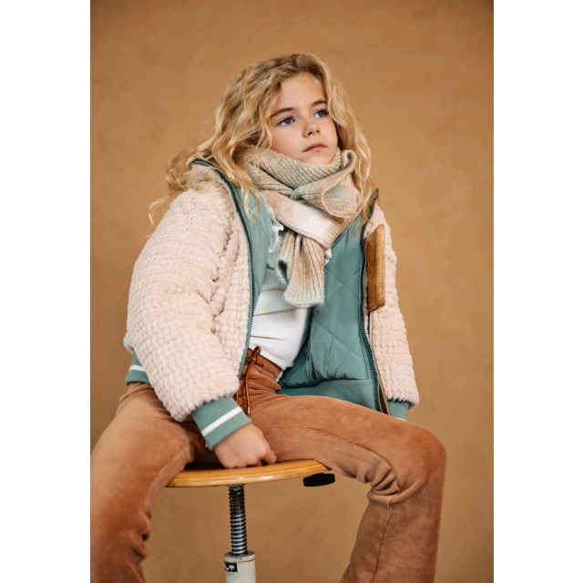 NoNo Meisjes winterjas reversible bomby loden frost 153558456 large