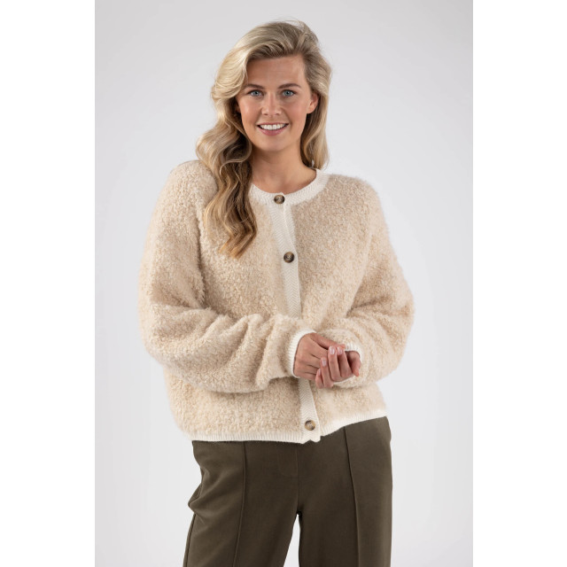 Nukus Fw24097 9 mandy cardigan sand FW24097 9 large