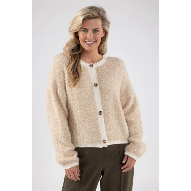 Nukus Fw24097 9 mandy cardigan sand FW24097 9 large