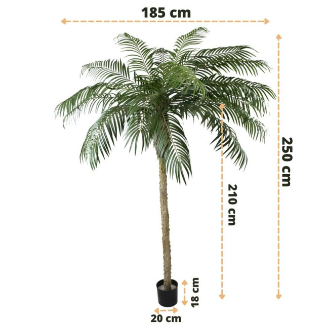 Hoyz Greenery kunstpalm phoenix de luxe 250 cm 2945782 large