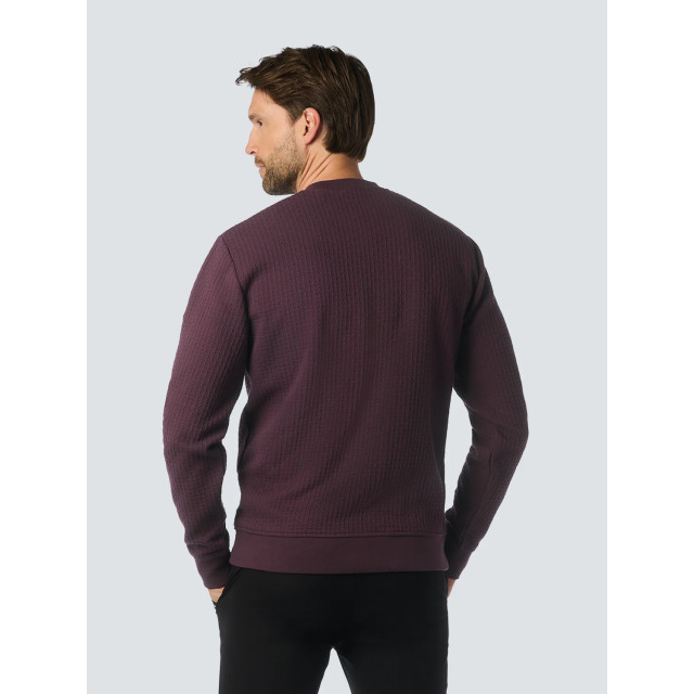 No Excess Heren sweater 25100908 083 aubergine No Excess Sweater 25100908 083Aubergine large