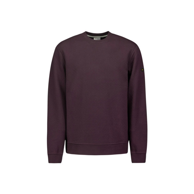 No Excess Heren sweater 25100908 083 aubergine No Excess Sweater 25100908 083Aubergine large