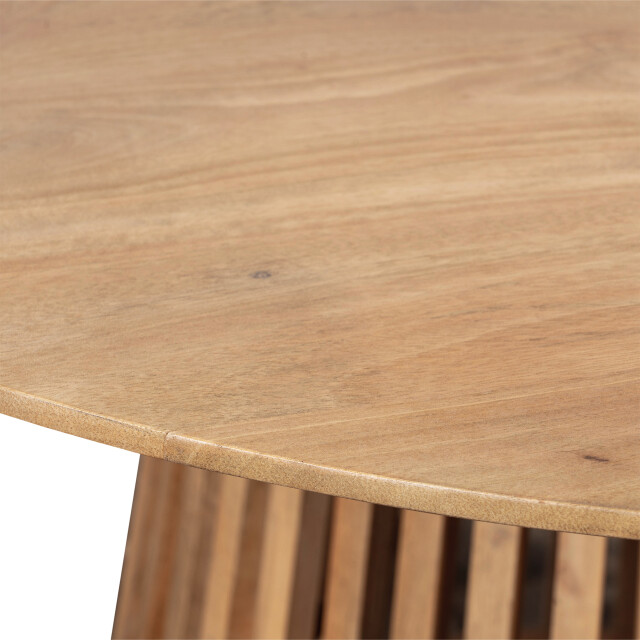 Lewis & Loft Eettafel levi – fsc® mangohout – rond – Ø120 cm – naturel 2927794 large