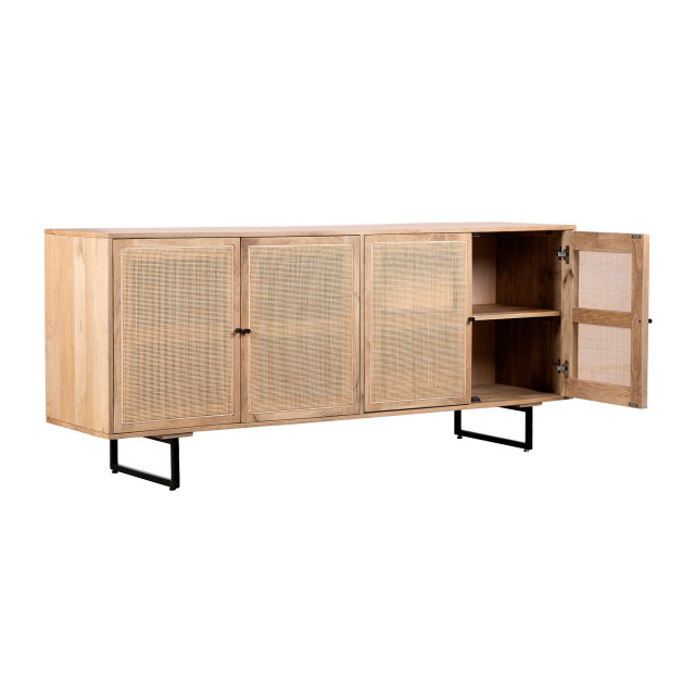 Lewis & Loft Dressoir lucas – met 4 deuren – fsc® mangohout 2927610 large