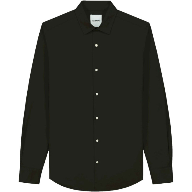 Van Harper Organic cotton stretch shirt SH103-black large