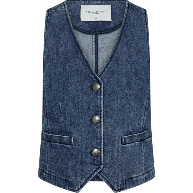 Copenhagen Muse Cmjean waistcoat denim blue 204975-1490 large