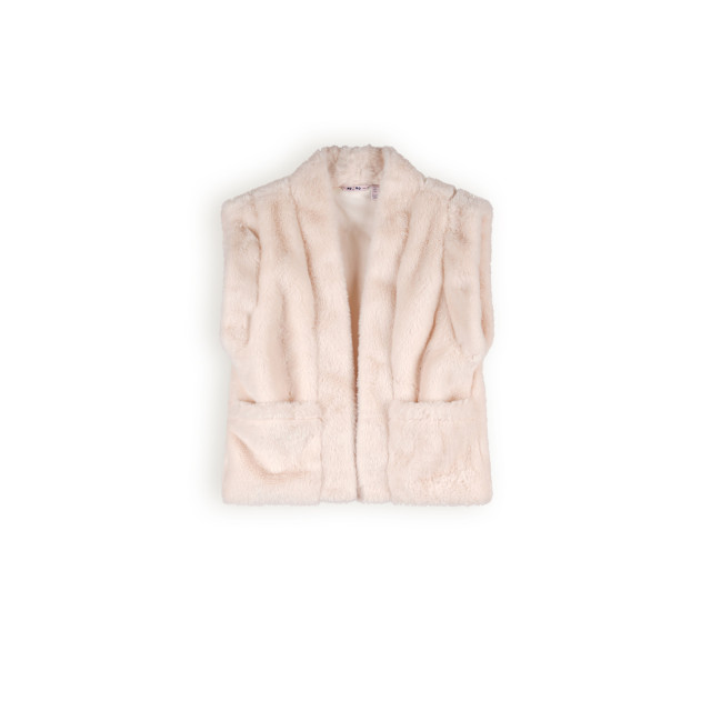 NoNo Meisjes gilet kila pearled ivory 146431044 large