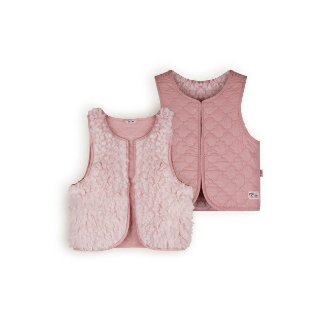 NoNo Meisjes gilet reversible katya vintage rose 153619945 large