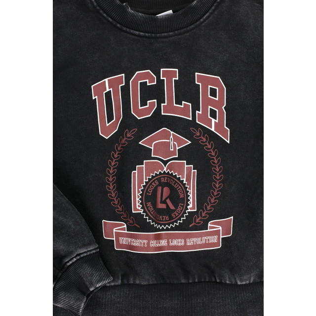 Looxs Revolution Sweater university print voor meisjes in de kleur 2432-5318-089 large