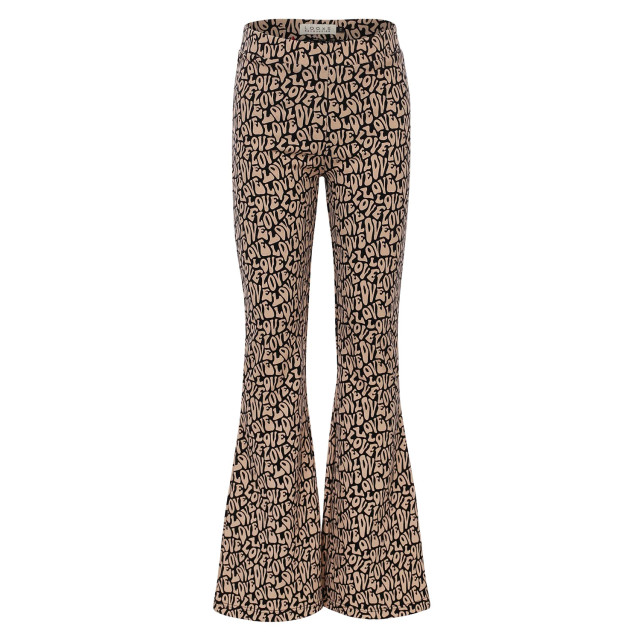 Looxs Revolution Meisjes flair broek print love message 2432-7612-982 large