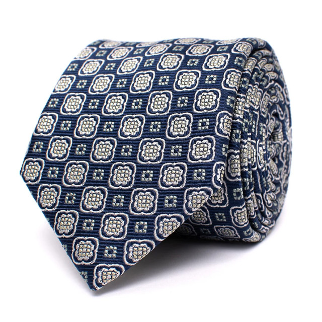 Tresanti Donell | silk tie with small medallion | TRTIIE360-900 large