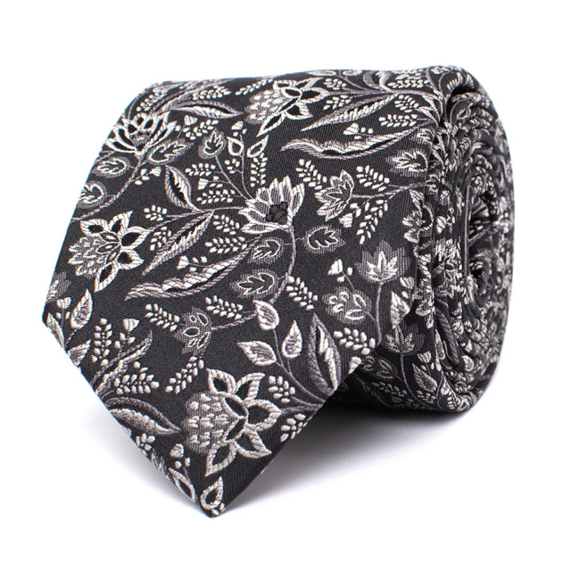 Tresanti Donati | silk tie with flowers | TRTIIE359-200 large