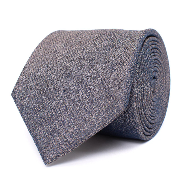 Tresanti Devonta | silk tie with melange check | TRTIIE347-400 large