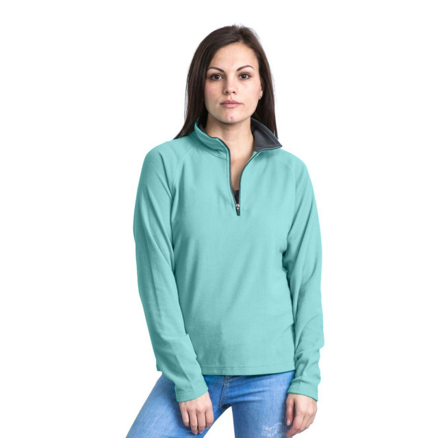 Trespass Dames skylar fleece top UTTP3975_aquamarine large