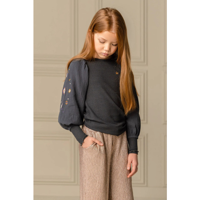 Like Flo Meisjes broek plisse glitter fenya oud F408-5602-213 large