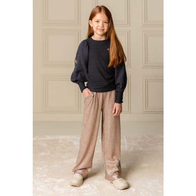 Like Flo Meisjes broek plisse glitter fenya oud F408-5602-213 large