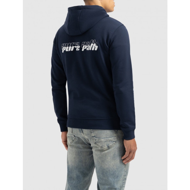 Pure Path 24030302 07 - regular fit heren sweater hoodie p 07/24030302 large