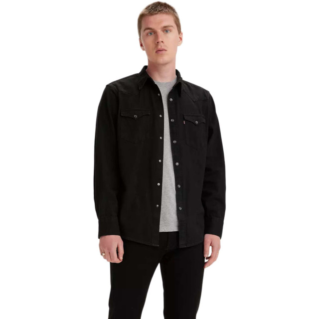 Levi's Barstow western standard marble black 85744-0002 large