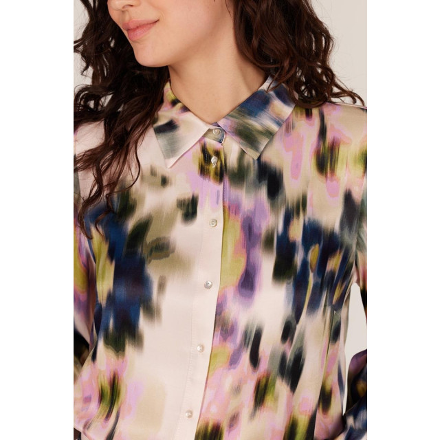 Jansen Amsterdam W24 elena wm756 blouse 000132 multicolor zand W24 Elena WM756 Blouse 000132 multicolor zand large