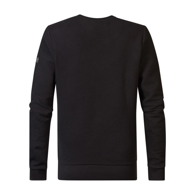 Petrol Industries Heren trui m-3040-swr314 9091 dark black Petrol M 3040 SWR314 9091DarkBlack large
