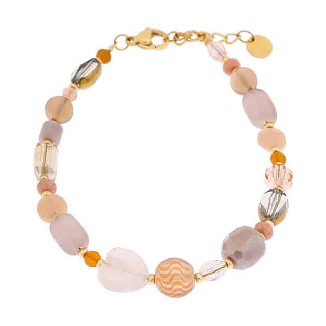 Label Kiki Armband rose blossem gold Rose Blossem - gold large