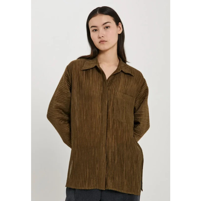 Norr Room shirt olive - Room shirt olive - NORR large