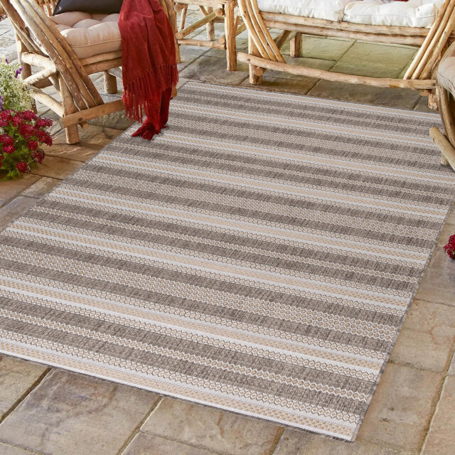 Muratap Sunny outdoor tuin buitenkleed vintage design - vloerkleed voor tuin 2951388 large