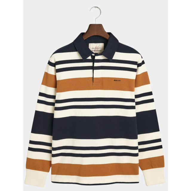 Gant Polo lange mouw multistripe heavy rugger 2015083/244 181706 large