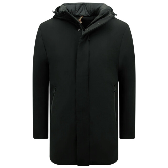 Enos Nette klassieke parka jas met capuchon 8927 QQC-8927-1 large