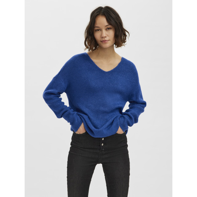 Vero Moda Vmcrewlefile ls v-neck blouse noos 10233357 large