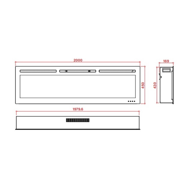 Comfortable at Home High-end elektrische sfeerhaard ascona 200 2950548 large