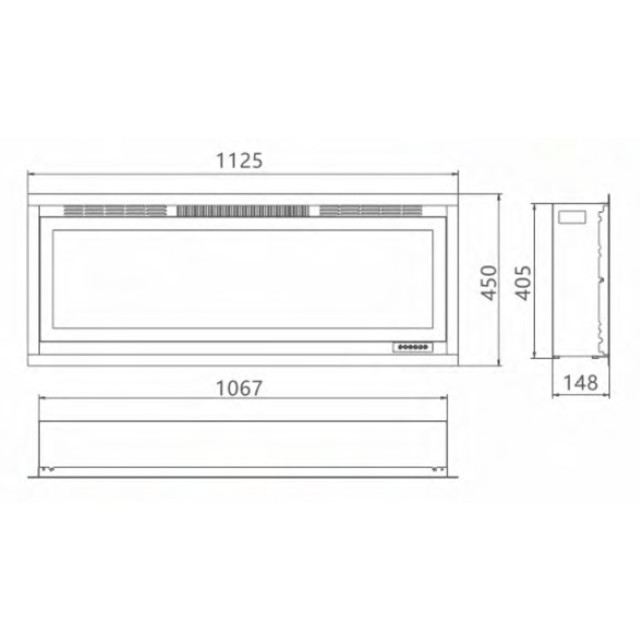 Comfortable at Home Elektrische sfeerhaard baveno 110 2949279 large