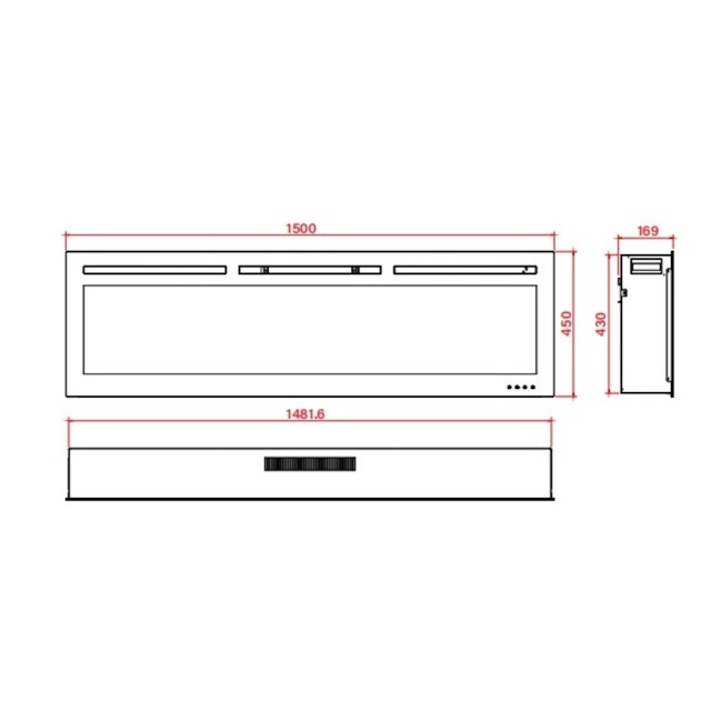 Comfortable at Home High-end elektrische sfeerhaard ascona 150 2950547 large
