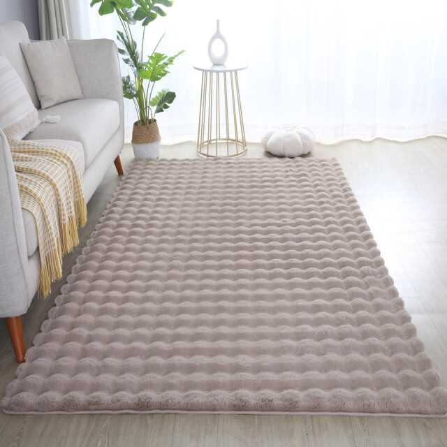 Muratap Ambiance fluffy hoogpolig vloerkleed uni effen kleur - woonkamer 2952211 large