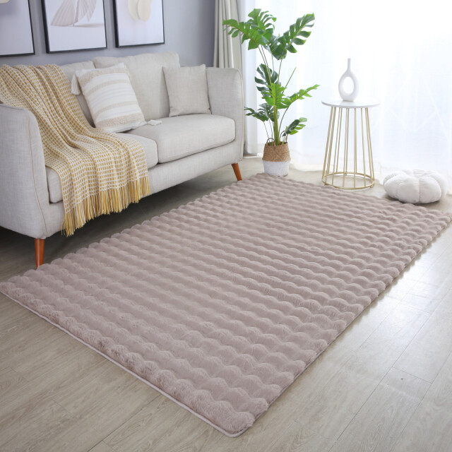 Muratap Ambiance fluffy hoogpolig vloerkleed uni effen kleur - woonkamer 2952211 large