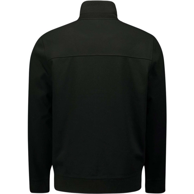 No Excess Sweater full zipper double face 2 c black 25100918-020 large