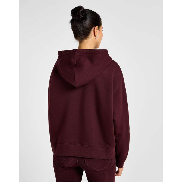 Lee Logo hoodie velvet beet 112355175 large