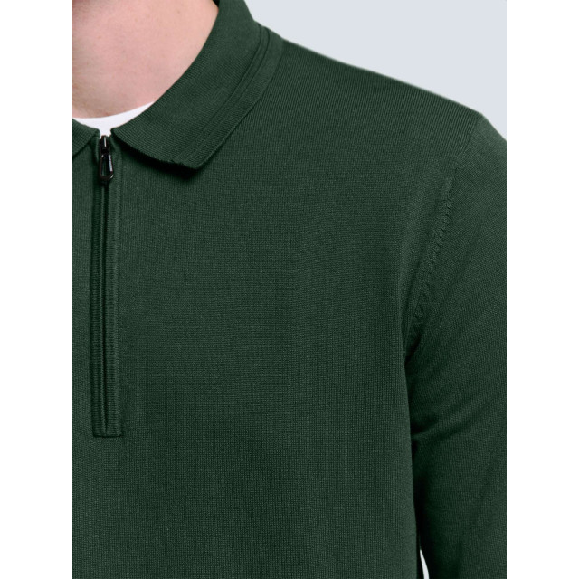 No Excess Pullover polo half zip dark green 25210846-052 large