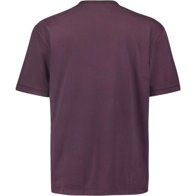 No Excess T-shirt crewneck aubergine 25360775-083 large