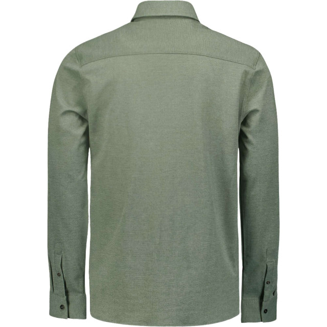 No Excess Shirt jersey melange stretch dark green 25410780-052 large