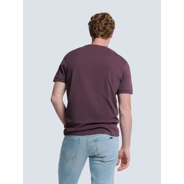 No Excess T-shirt crewneck aubergine 25360775-083 large