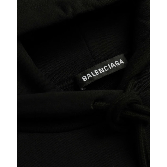 Balenciaga Hoodie Balenciaga Zwart BB Hoodie large