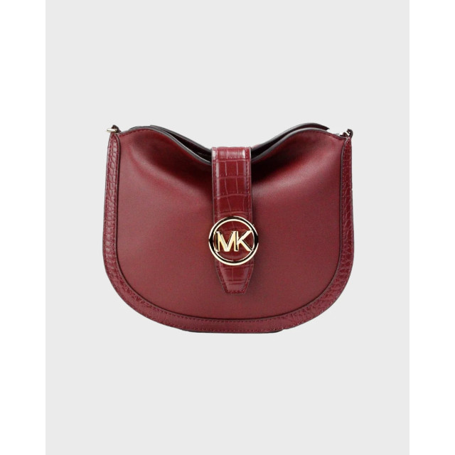 Michael Kors Gabby crossbody tas Michael Kors Gabby Bordeaux Crossbody Tas large