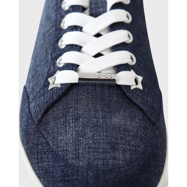 Jimmy Choo Miami denim sneakers Jimmy Choo Miami Blauwe Denim Sneakers large