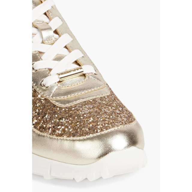 Jimmy Choo Leren sneakers Jimmy Choo Goud Leren Sneakers large