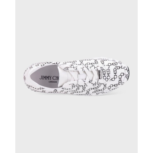 Jimmy Choo Wit / monza sneakers Jimmy Choo Wit / Zwart Monza Sneakers large