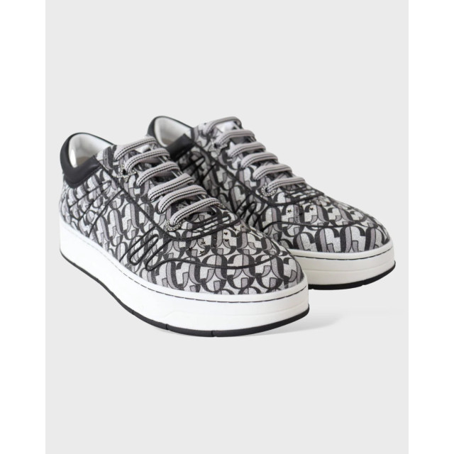 Jimmy Choo Zilver / glitter hawaii sneakers Jimmy Choo Zilver / Zwart Glitter Hawaii Sneakers large