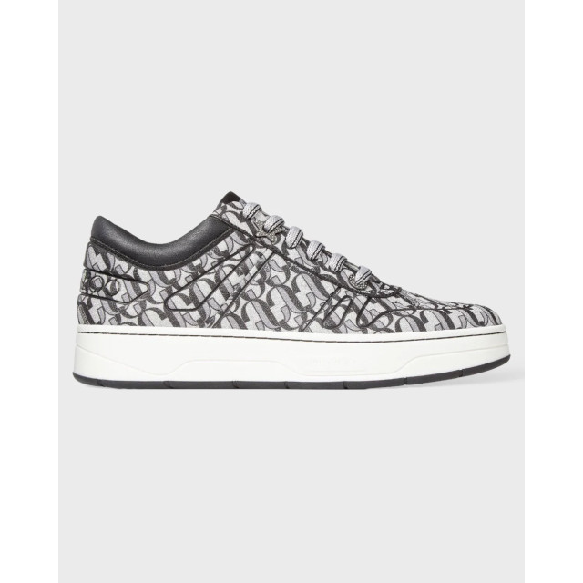 Jimmy Choo Zilver / glitter hawaii sneakers Jimmy Choo Zilver / Zwart Glitter Hawaii Sneakers large