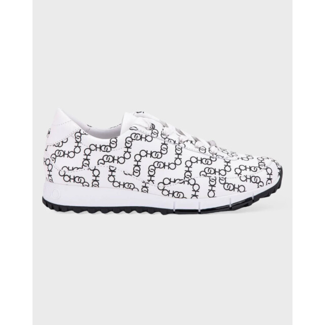 Jimmy Choo Wit / monza sneakers Jimmy Choo Wit / Zwart Monza Sneakers large