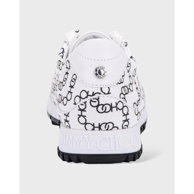 Jimmy Choo Wit / monza sneakers Jimmy Choo Wit / Zwart Monza Sneakers large